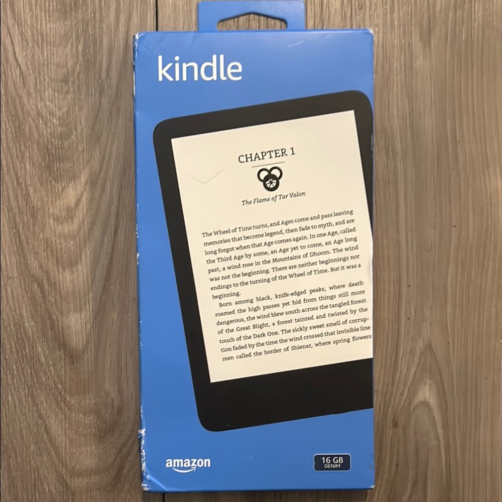 Amazon Kindle 16GB E-Reader - Blue